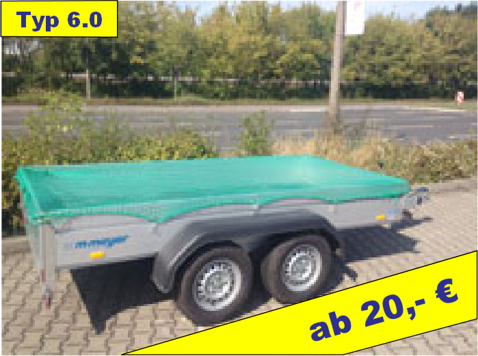 Anhängertyp 6.0 Universal Kastenanhänger ab 20,-€